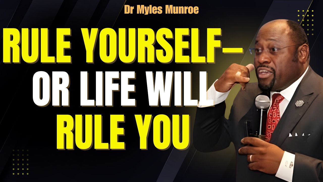 Master SELF-GOVERNMENT: The 3-SECOND PAUSE That Protects Your DESTINY | Myles Munroe