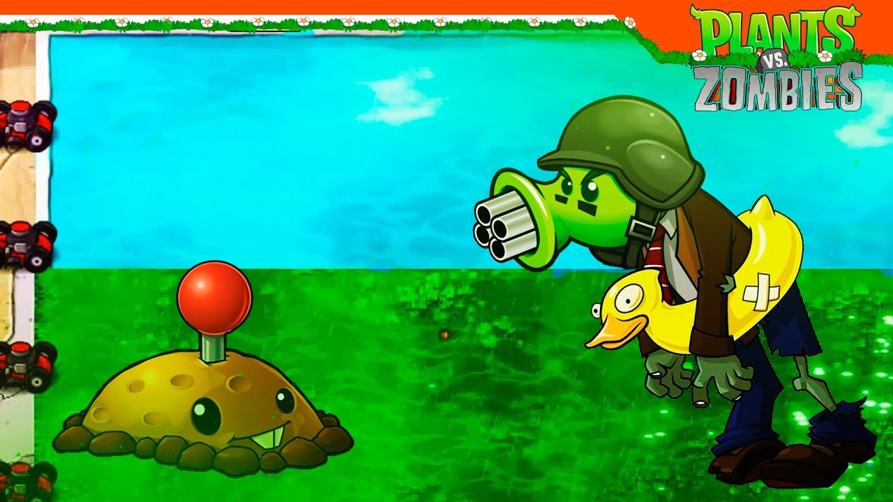 🔥 НЕРЕАЛЬНЫЕ ЗОМБИ! МОД ПОЛНЫЙ ХАРДКОР! 🔥 Plants vs Zombies (Растения против зомби
