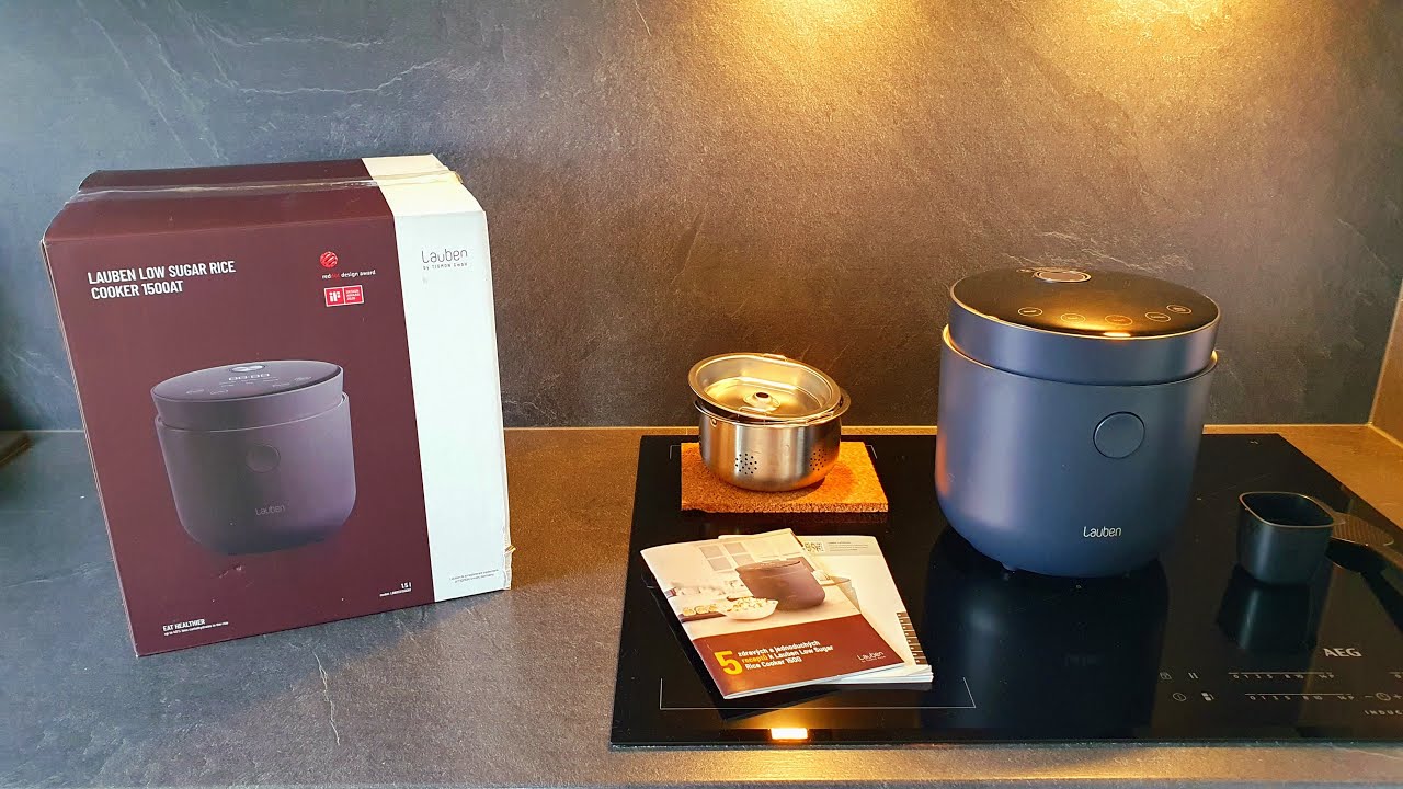 Lauben Low Sugar Rice Cooker 1500AT - recenze a použití v praxi