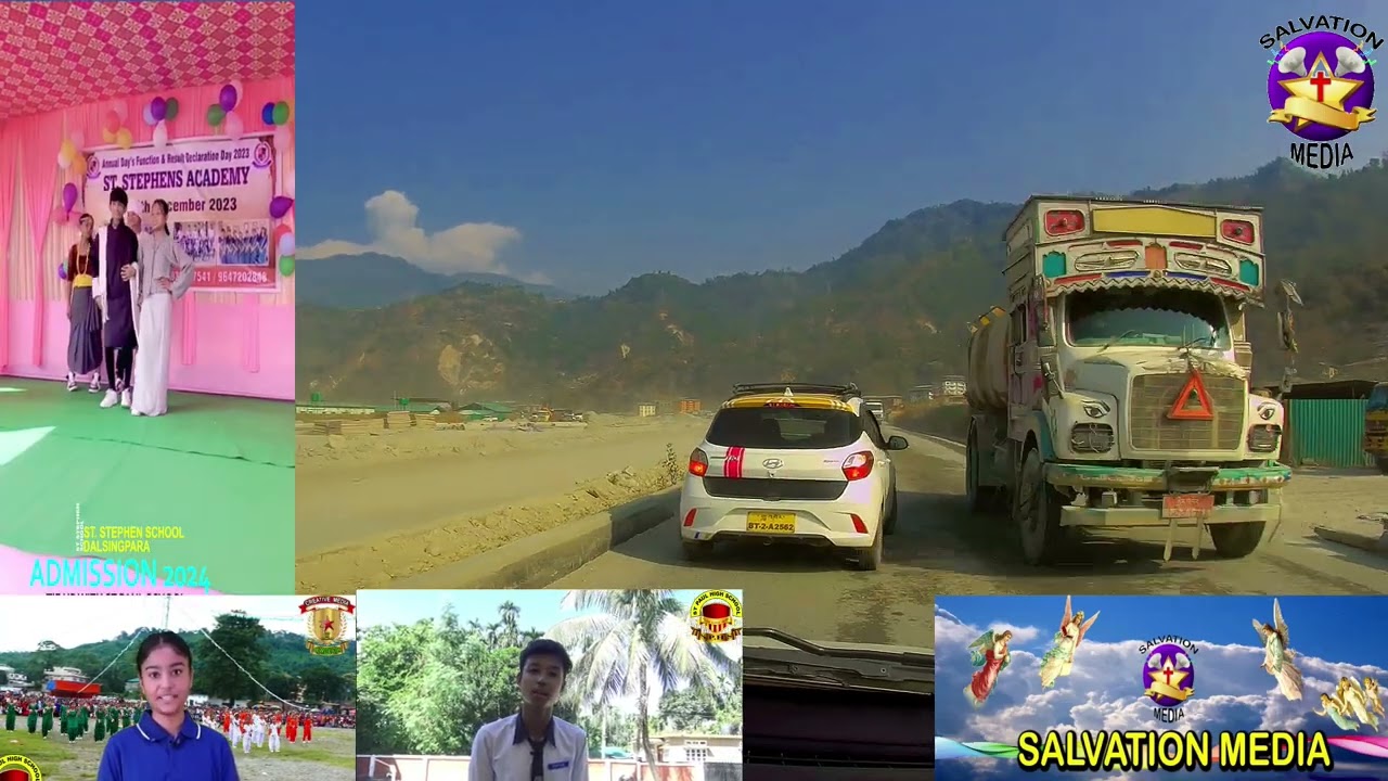 Phuentsholing Bhutan Tour. Riding through the pavements of Phuentsholing Town.