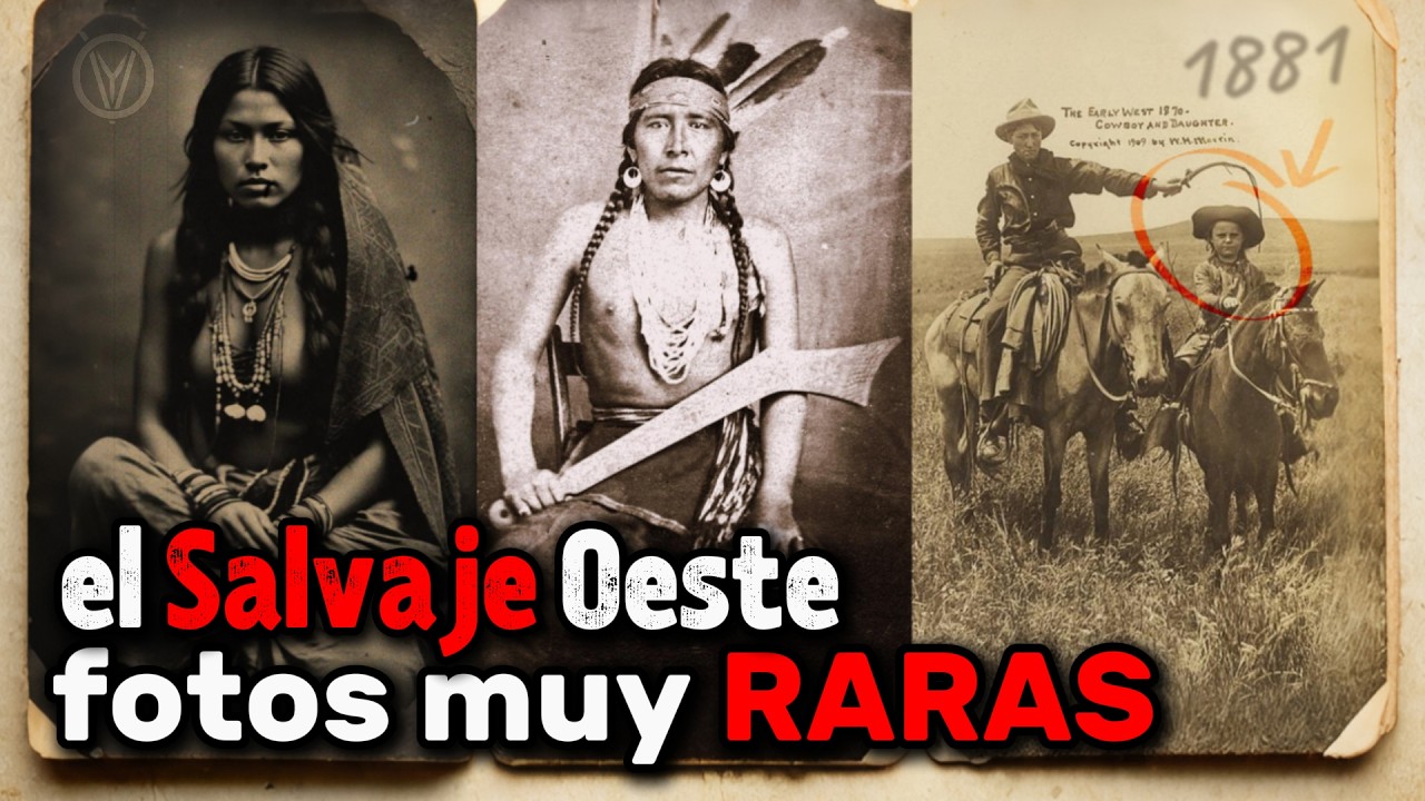 El SALVAJE OESTE en 40 FOTOS INEDITAS REALES | Historia Documental