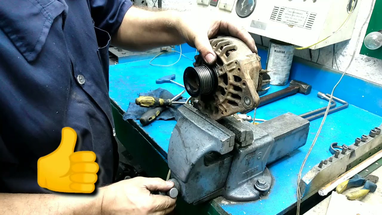 Alternador do Gol. troca de rolamentos