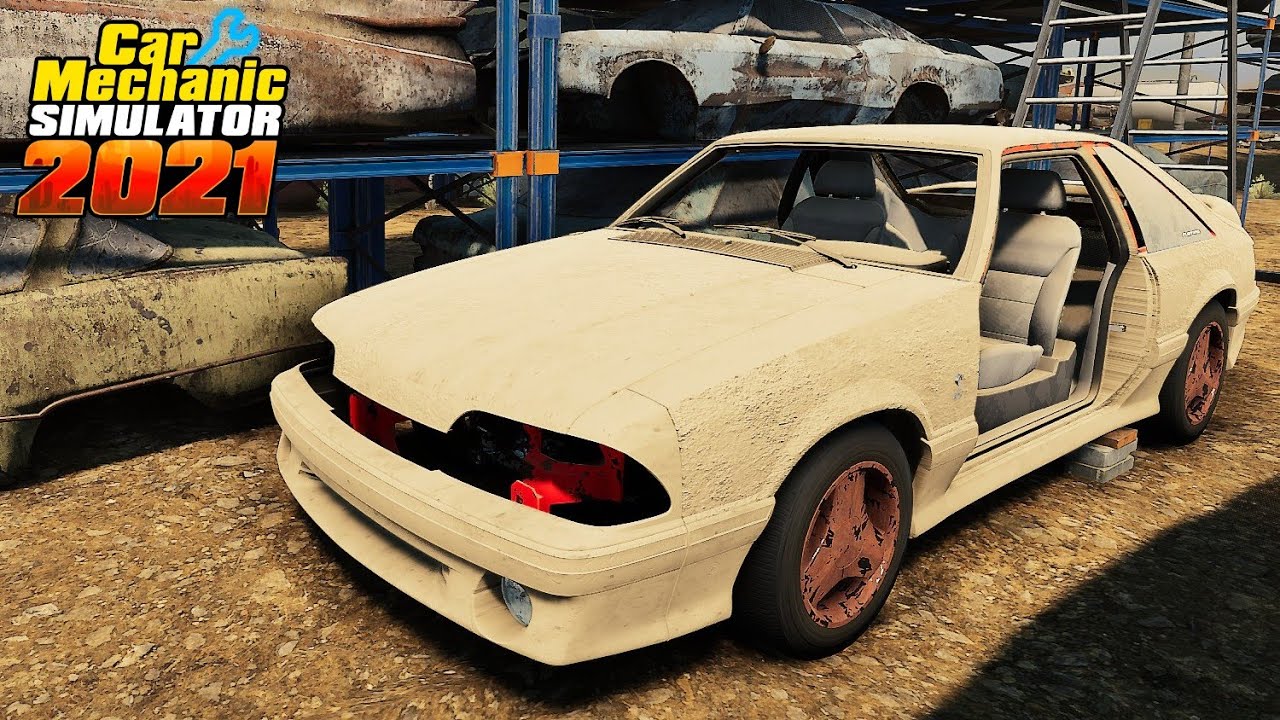 1993 Ford Mustang Cobra R Restoration - Car Mechanic Simulator 2021
