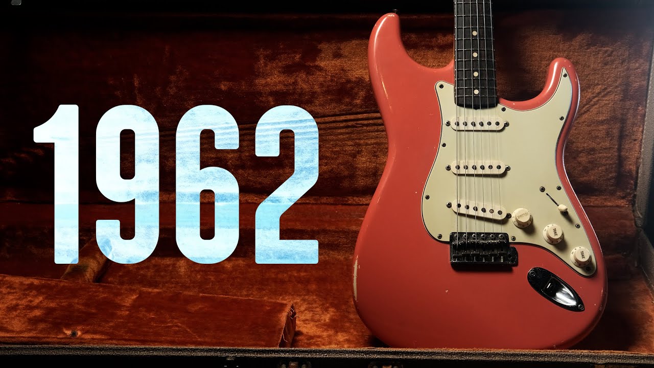 FIESTA RED 1962 Fender Stratocaster w/Skyler Mehal