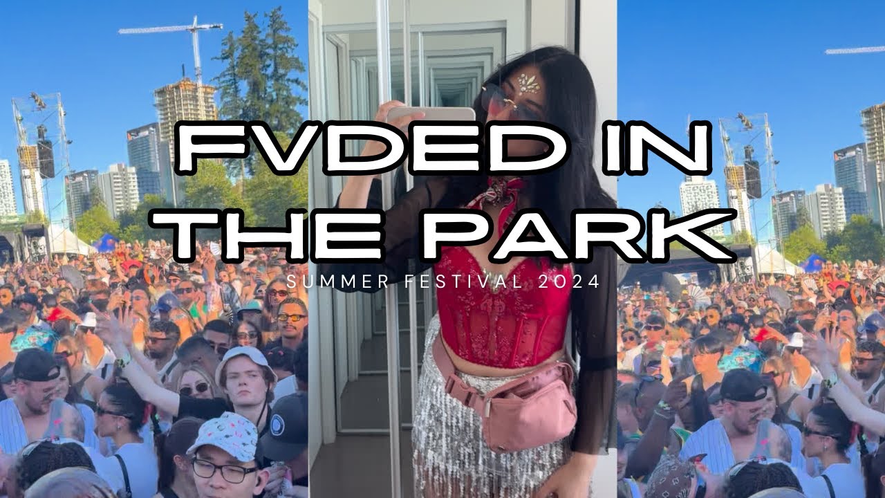 Summer Music Festival 2024 -  Fvdedinthepark Vlog