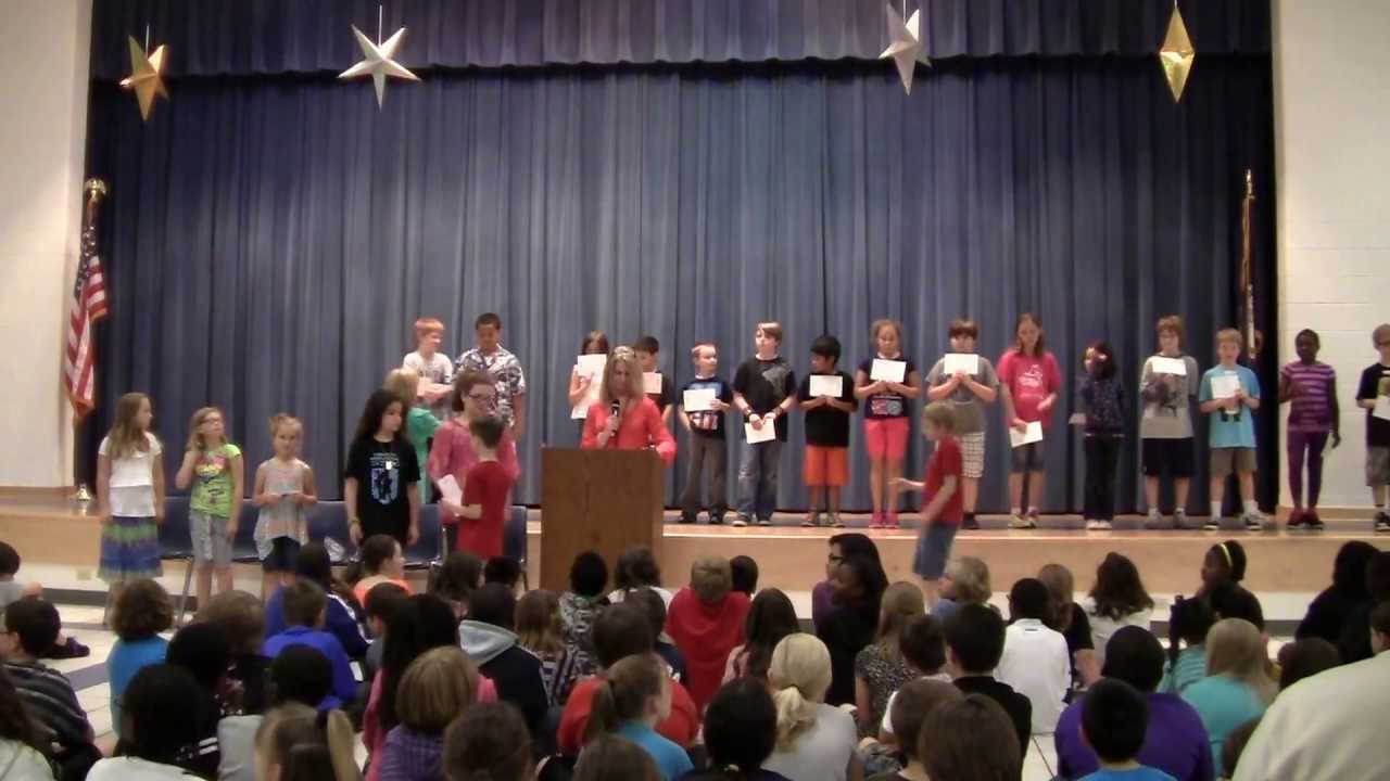 Honor roll awards ceremony