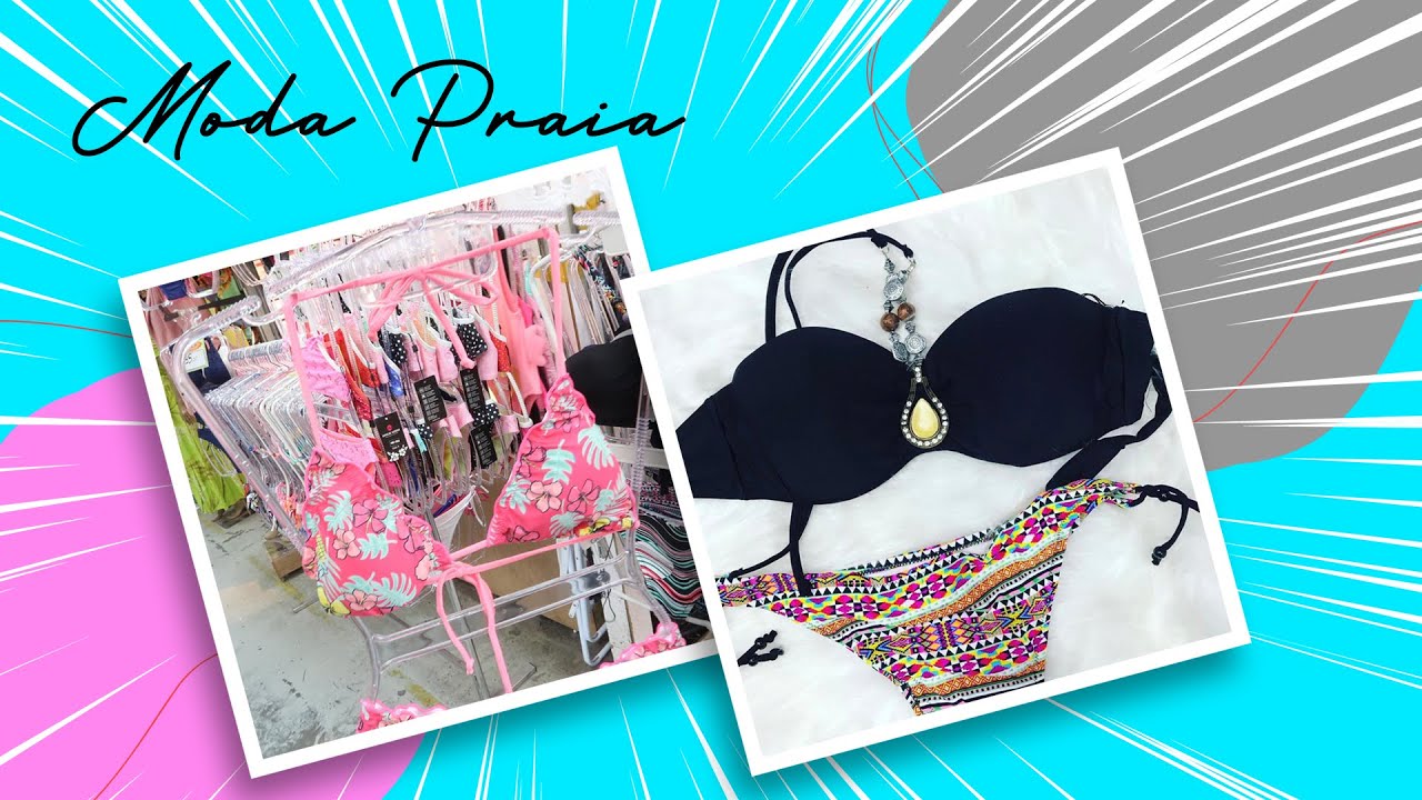 BRÁS - MODA PRAIA DE QUALIDADE - 5 BIQUINIS POR R$100!