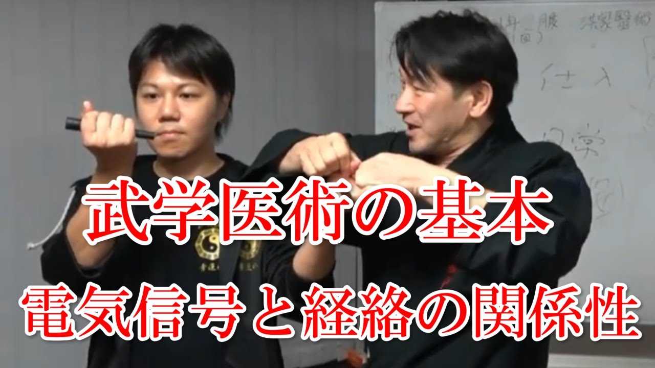 武学医術の基本！身体を流れる電気信号と経絡の関係性！肉体と思考を一致させ、ブレないマインドを作る【武学チャンネル】