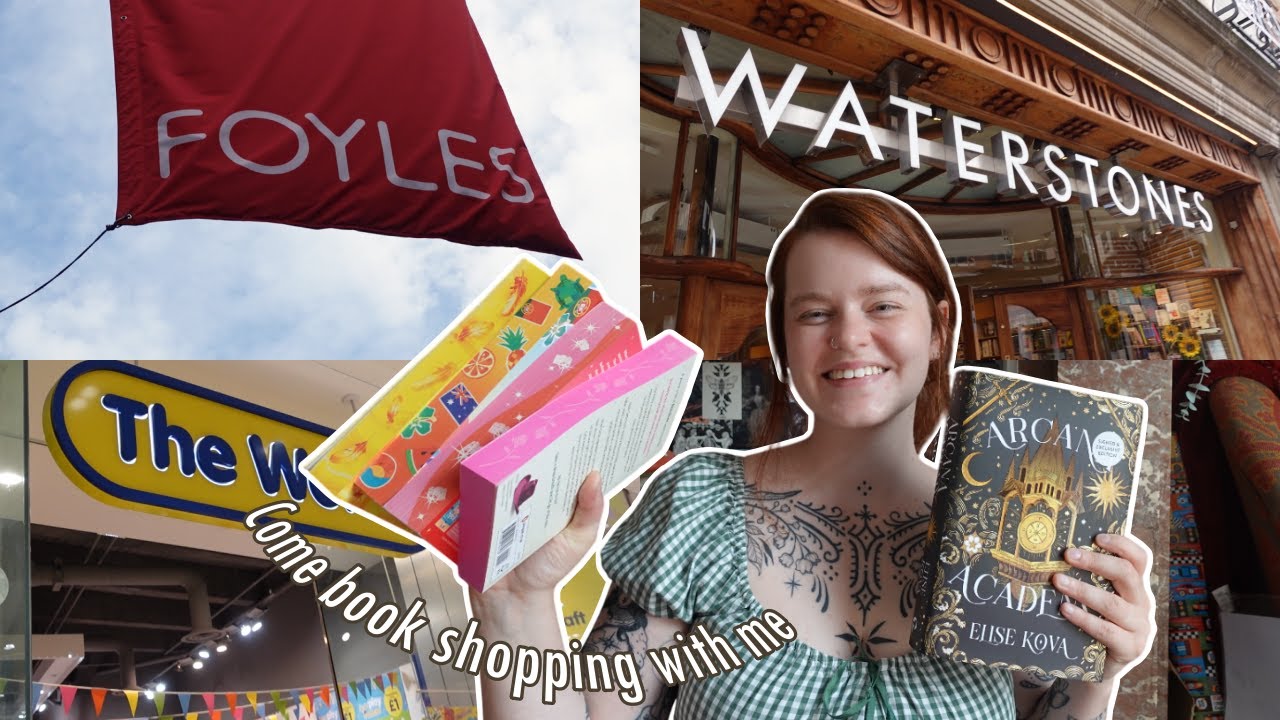 Come book shopping with me in London, Brighton and Cambridge + Book haul | Waterstones, the Works...