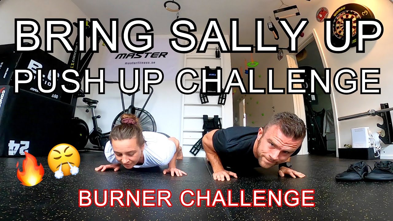 Bring Sally Up-  Push ups version