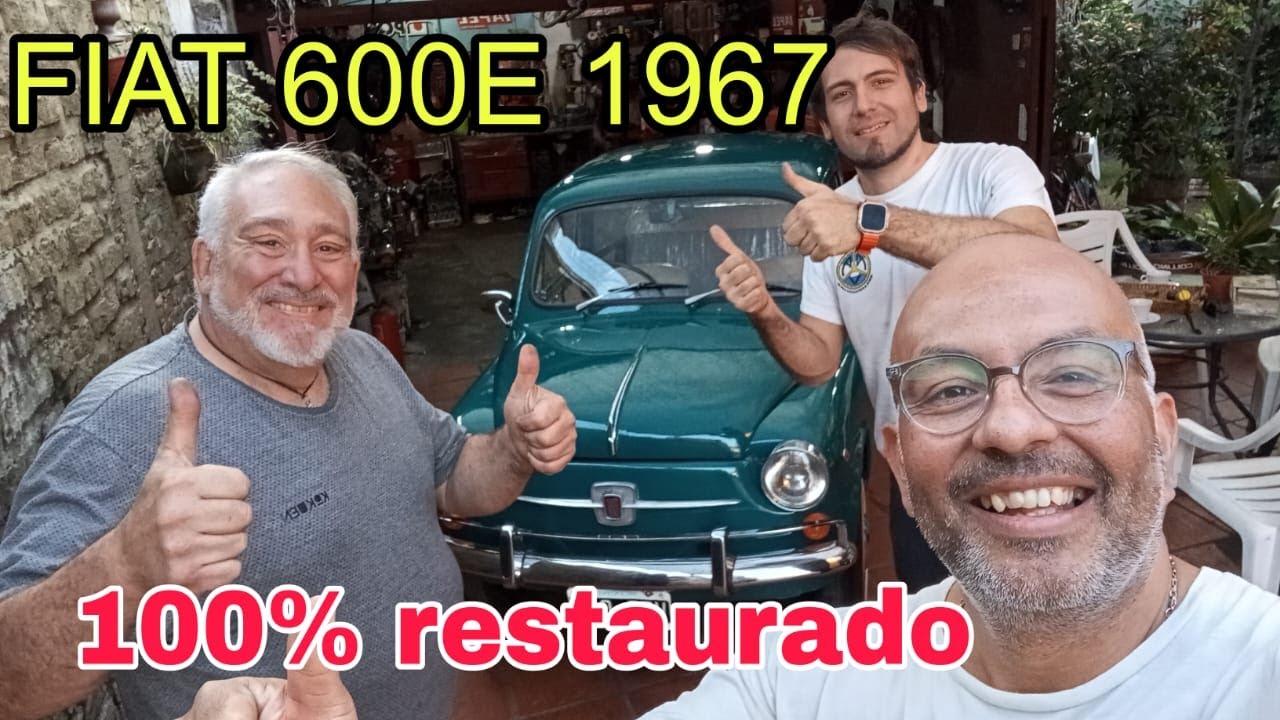 FIAT 600E RESTAURACION ORIGINAL 