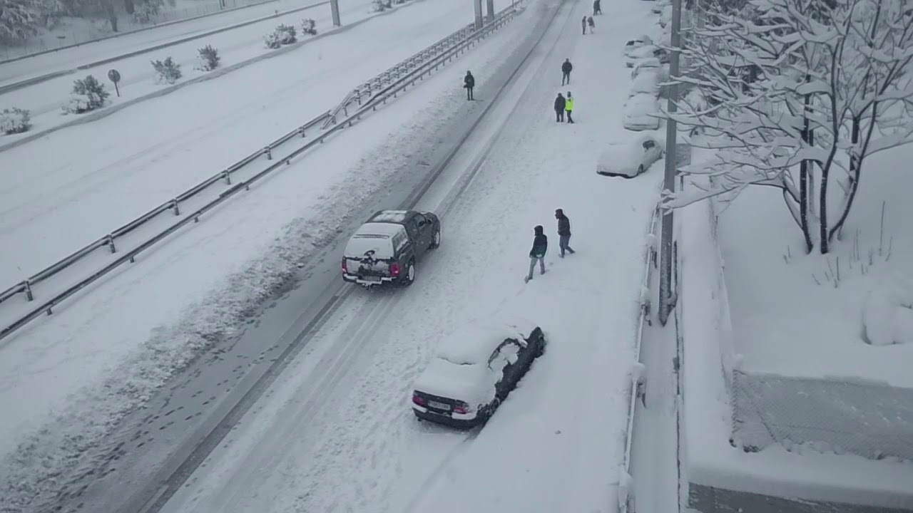 Nevada en Madrid 2021 Impresionante - Las imágenes más bonitas #Madrid #Nieve #Filomena