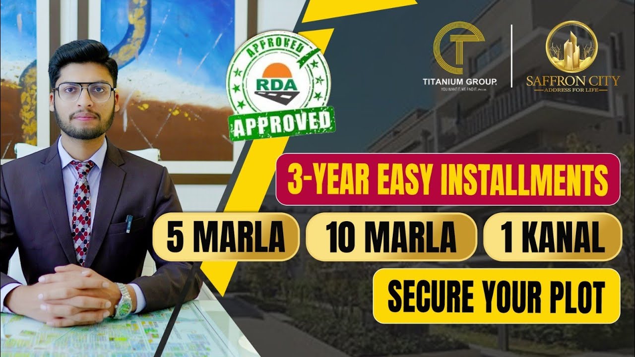 Saffron City Islamabad: RDA Approved Plots | Best Investment Strategy 2026