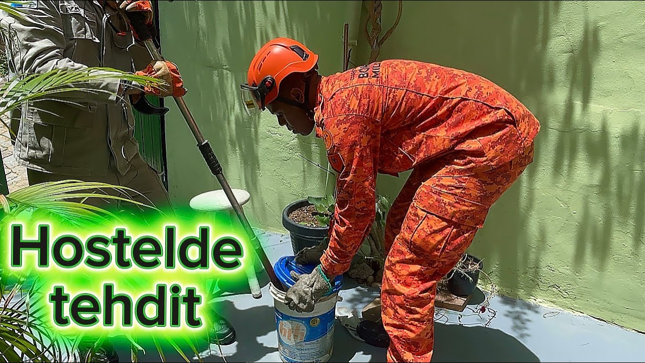 ASKERİ MÜDAHALE, HOSTEL’de  BÜYÜK TEHLİKE 