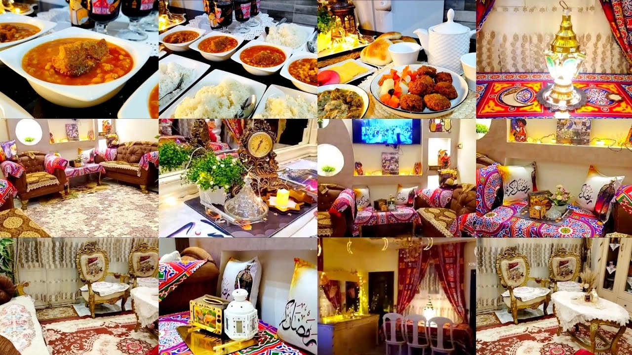 روتين رمضانى 🌙كامل من السحور للفطار ⏱️ تنضيف/زينه/سحور/فطار عيشوا معايا الاجواء وما وراء الكواليس 