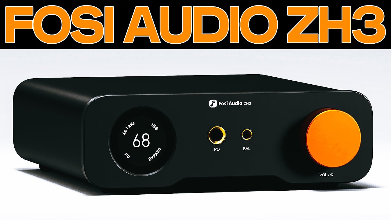 FOSI AUDIO ZH3 - Универсальный Hi-Fi комбайн с потрясающим звуком на AKM4493SEQ!