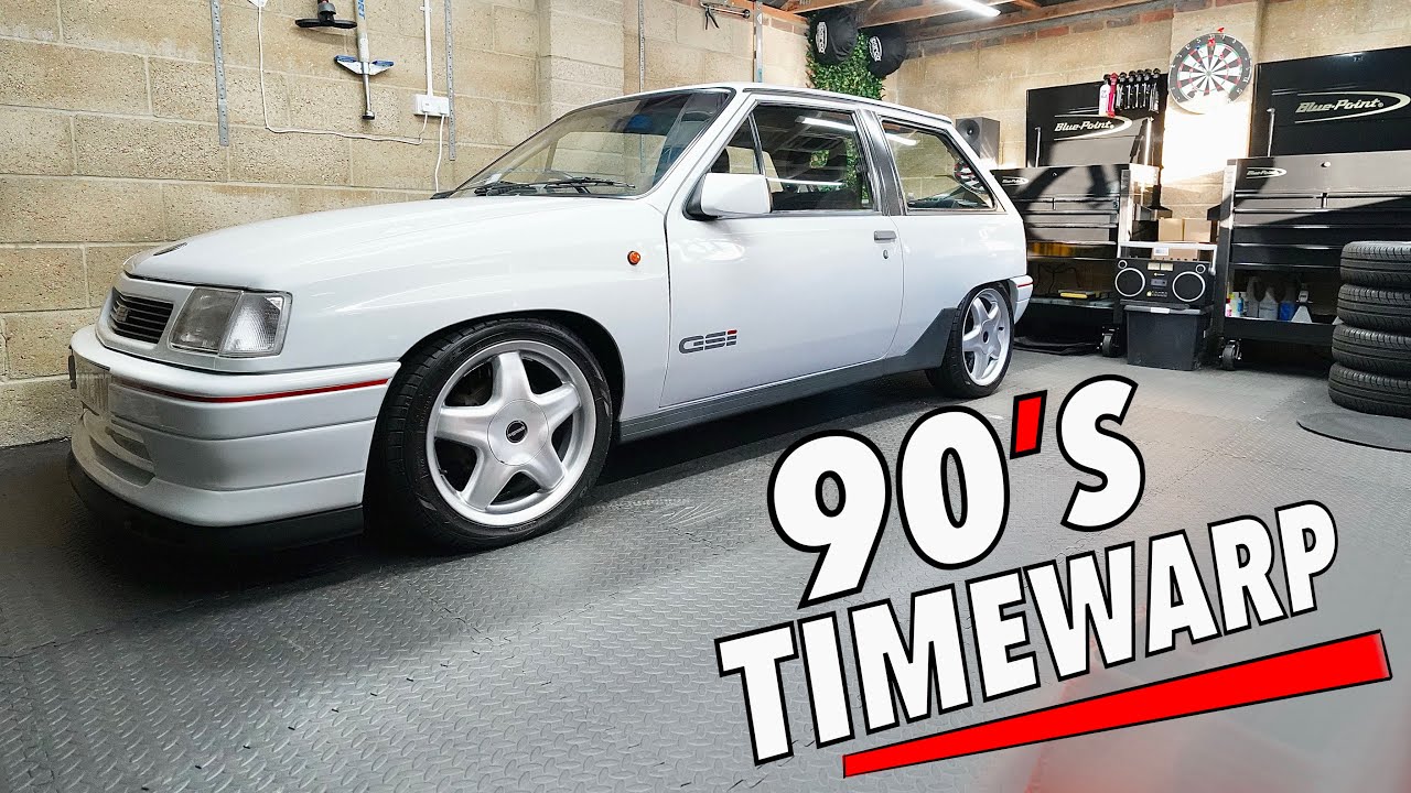 My Timewarp Vauxhall Nova GSI 90's hot hatch perfection