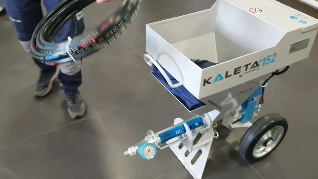 Kaleta 152 agregat szpachlarsko - malarski - prezentacja agregatu