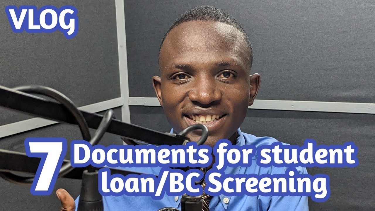 Documents for Student Loan (BC) Screening| Students on BC