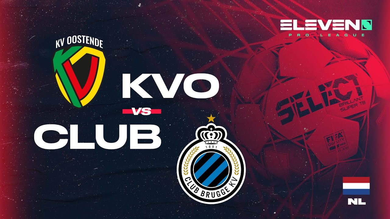KV Oostende – Club Brugge hoogtepunten