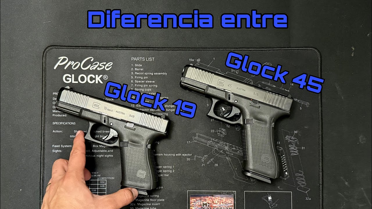 Glock 19 VS Glock 45
