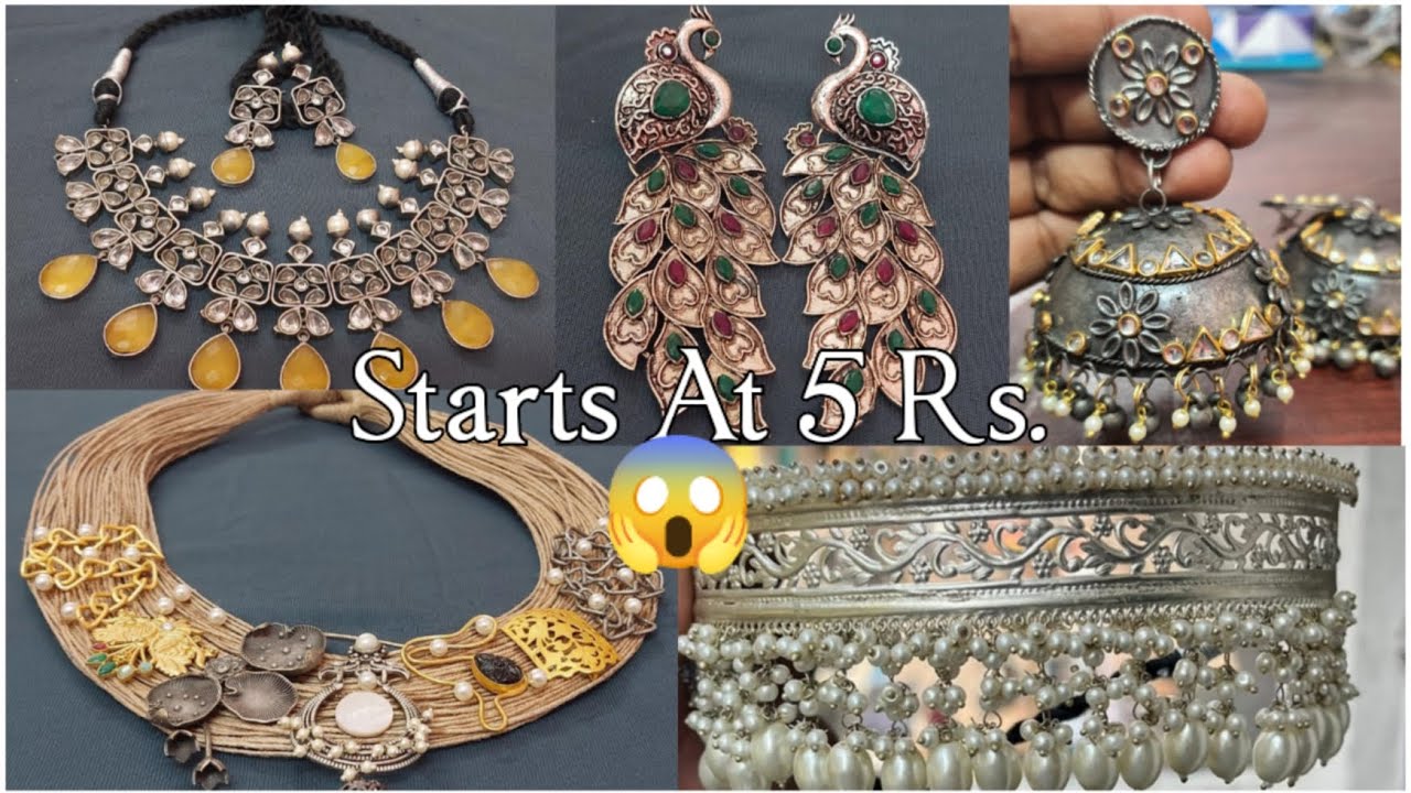 Black Polish Replica German Silver Wholesale In KG |😱 Cheapest Jewelry in KG #jewellery #wowsukannya