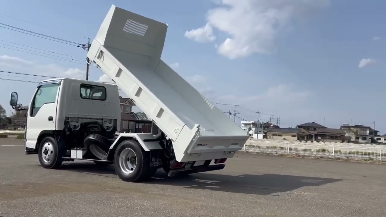 いすゞエルフセーフティーローダダンプスライドダンプ 3トン