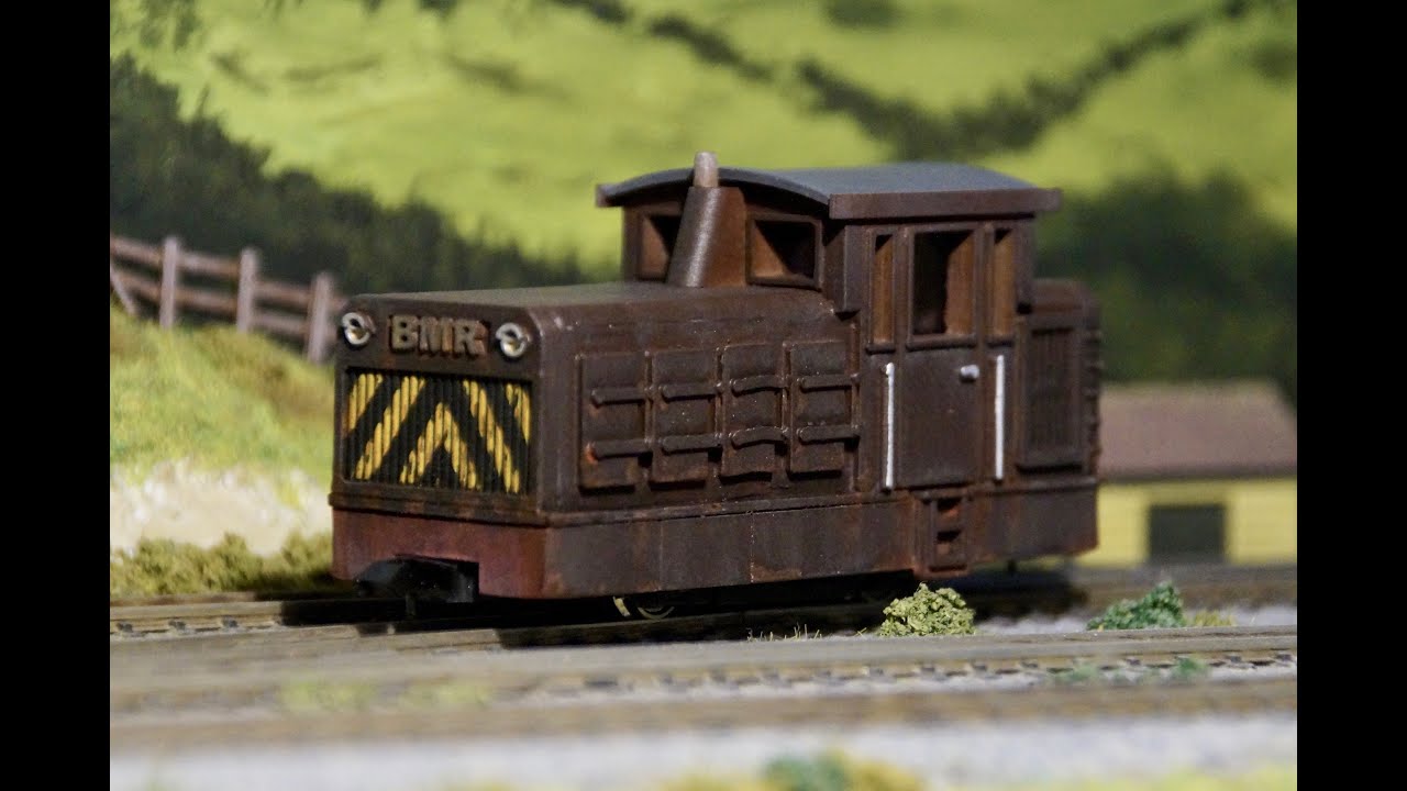 I build Budget Model Railway's OO9 diesel loco body kit