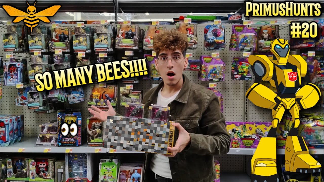 SOOO MANY BUMBLEBEES IN ONE VIDEO🐝😭!!!! WHAT IS HAPPENING🤯!!!! [PrimusHunts #20]#transformers