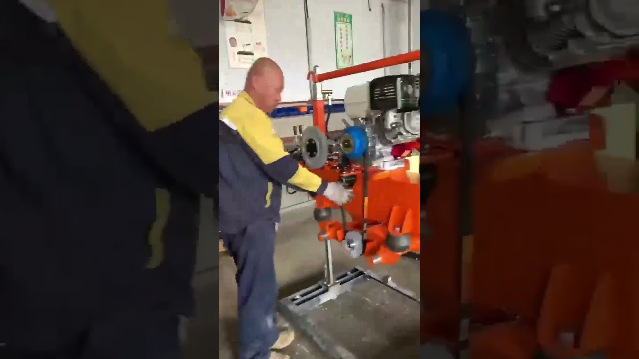 Rail Tamping Machine #railway #tools