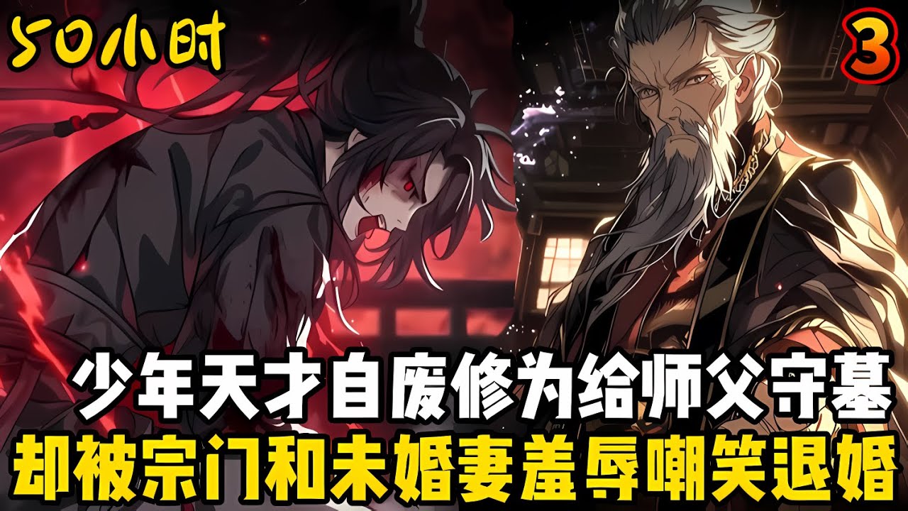 第三集：本是絕頂天驕的男人卻自廢修爲淪爲廢物，不僅受盡同門的羞辱嘲笑，還被未婚妻上門退婚，而他們不知道的是五年後一位大帝將崛起#漫画 #小说 #玄幻