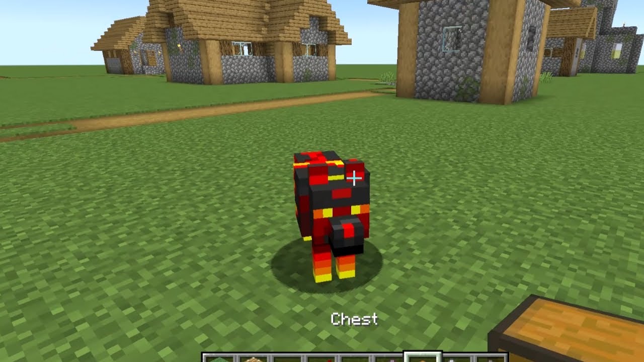 wolf but lava wolf | minecraft