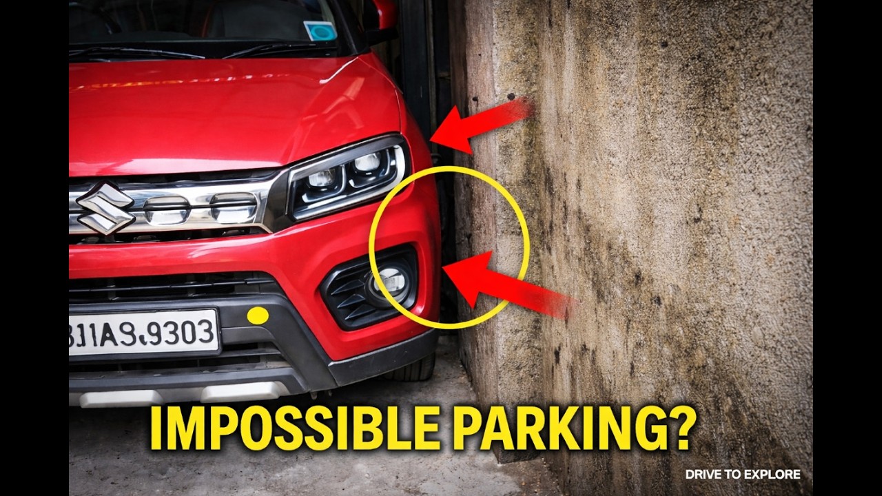 How to Reverse Park a Car in a Very Narrow Passage I