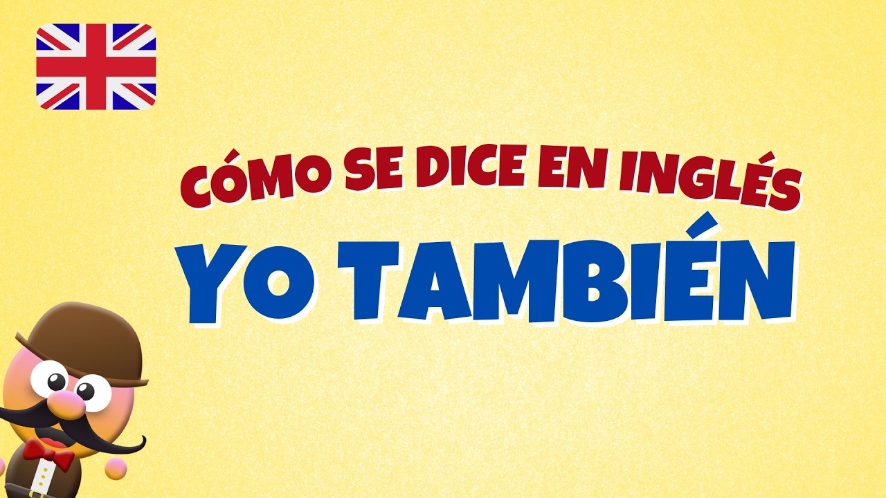 CÓMO DECIR “YO TAMBIÉN” EN INGLÉS (Me too vs So do I) | EXPLICACIÓN FÁCIL+TEST | INGLÉS CON MR. PEA