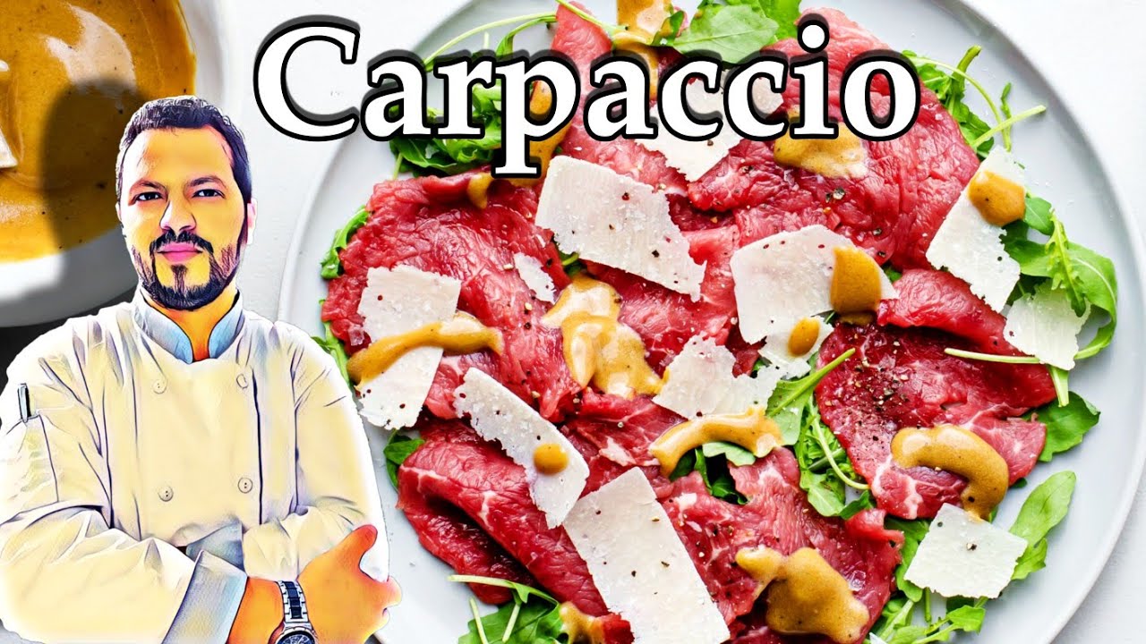 Recette carpaccio كارباتشيو لحم