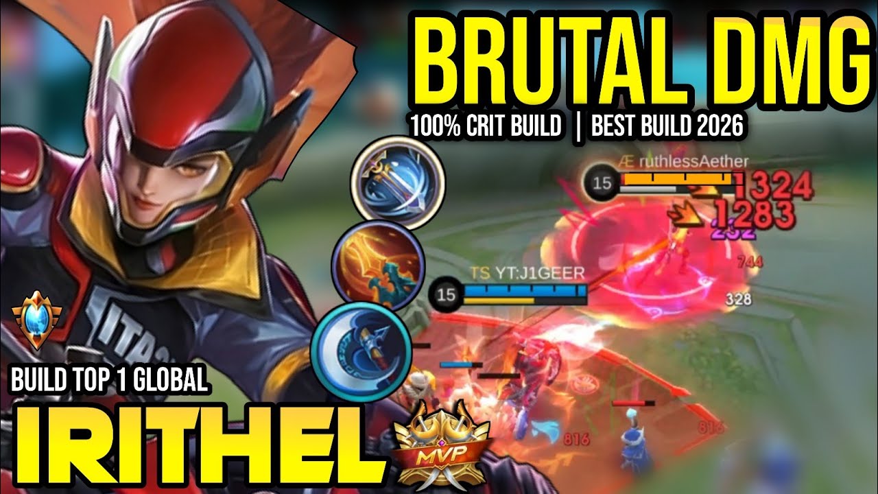 IRITHEL BEST BUILD 2026 | BUILD TOP 1 GLOBAL IRITHEL GAMEPLAY | MOBILE LEGENDS✓