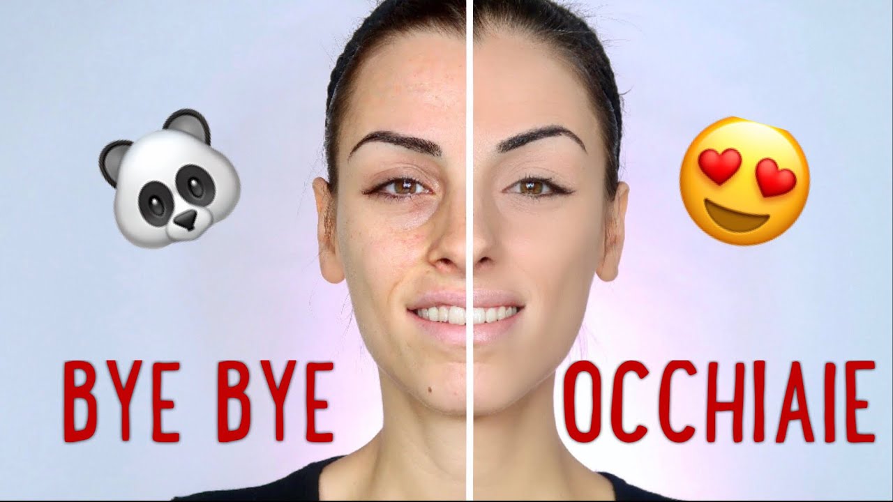 BYE BYE OCCHIAIE 🐼 | BASE VISO 🔝