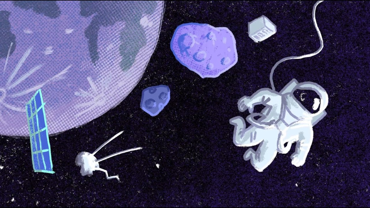 Pollution spatiale : fl&eacute;au invisible