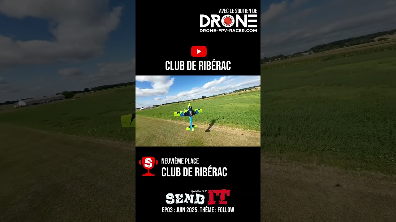 9&egrave; place du SendIT Follow #sendIT #dronefpv #CultureFPV #drone