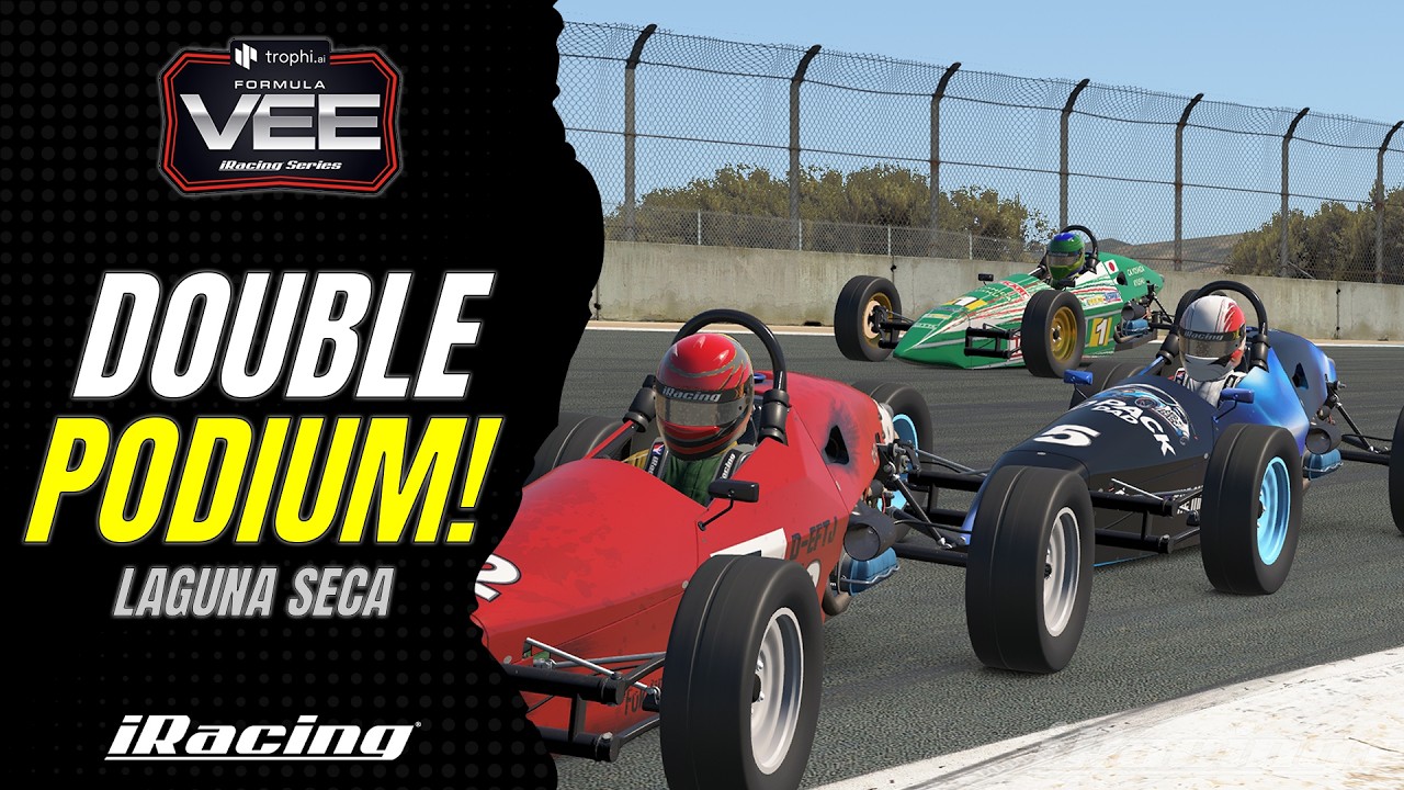 Just Trying to Survive | iRacing Formula Vee at Laguna Seca