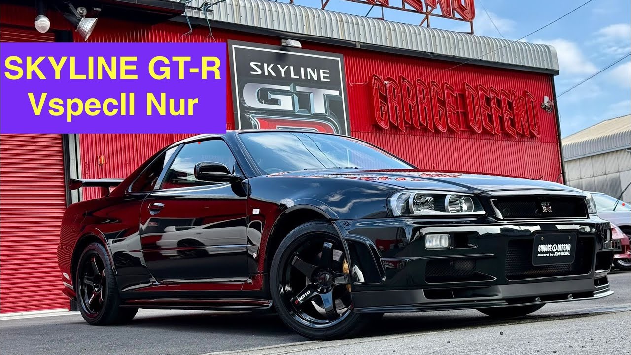 DEFEND GRAPHICS！！SKYLINE GT-R VspecⅡ Nur Rare Black Pearl's Nur！ NISMO LMGT4 etc..