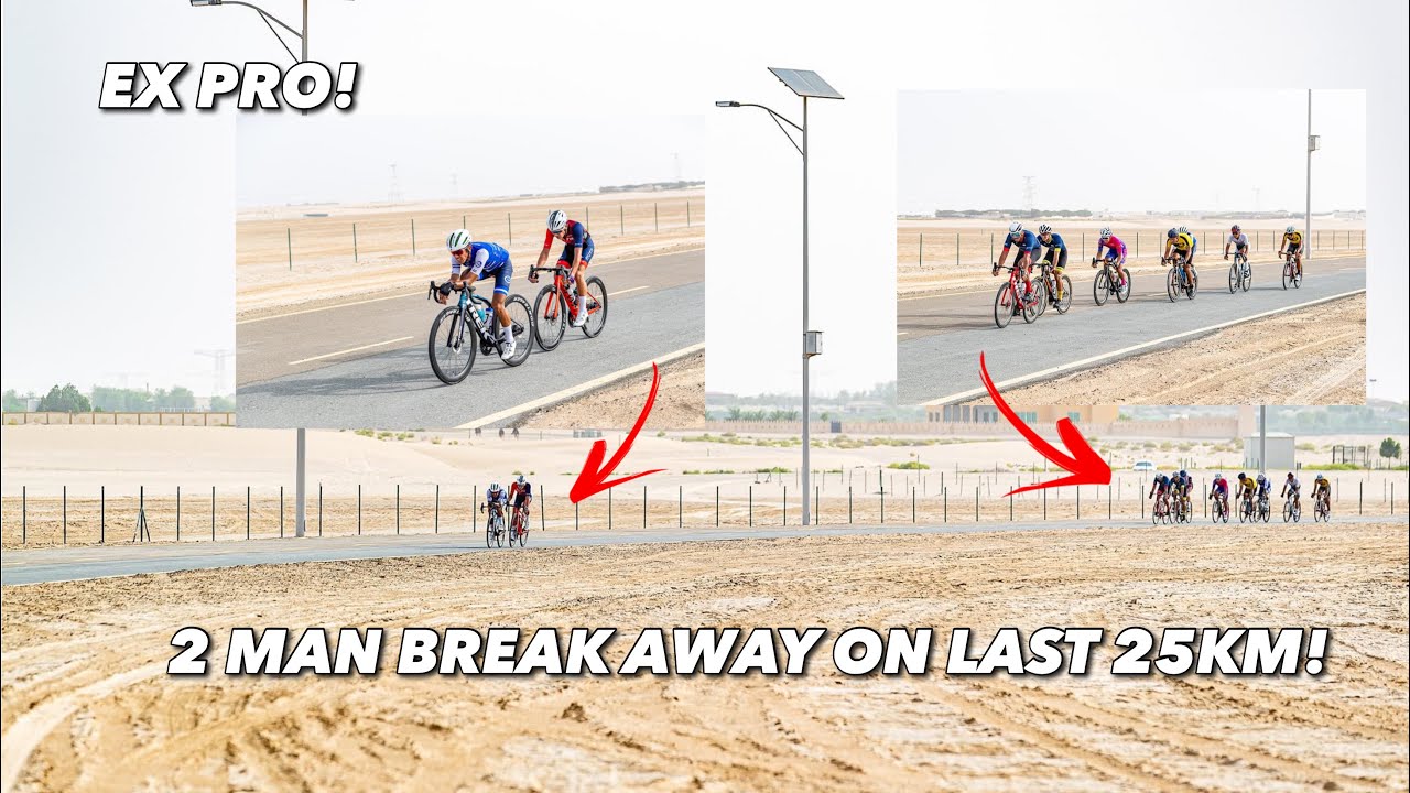 ALL FILIPINO RACE IN ABU DHABI WITH EX PRO CYLIST | From 90 Riders down to 30!