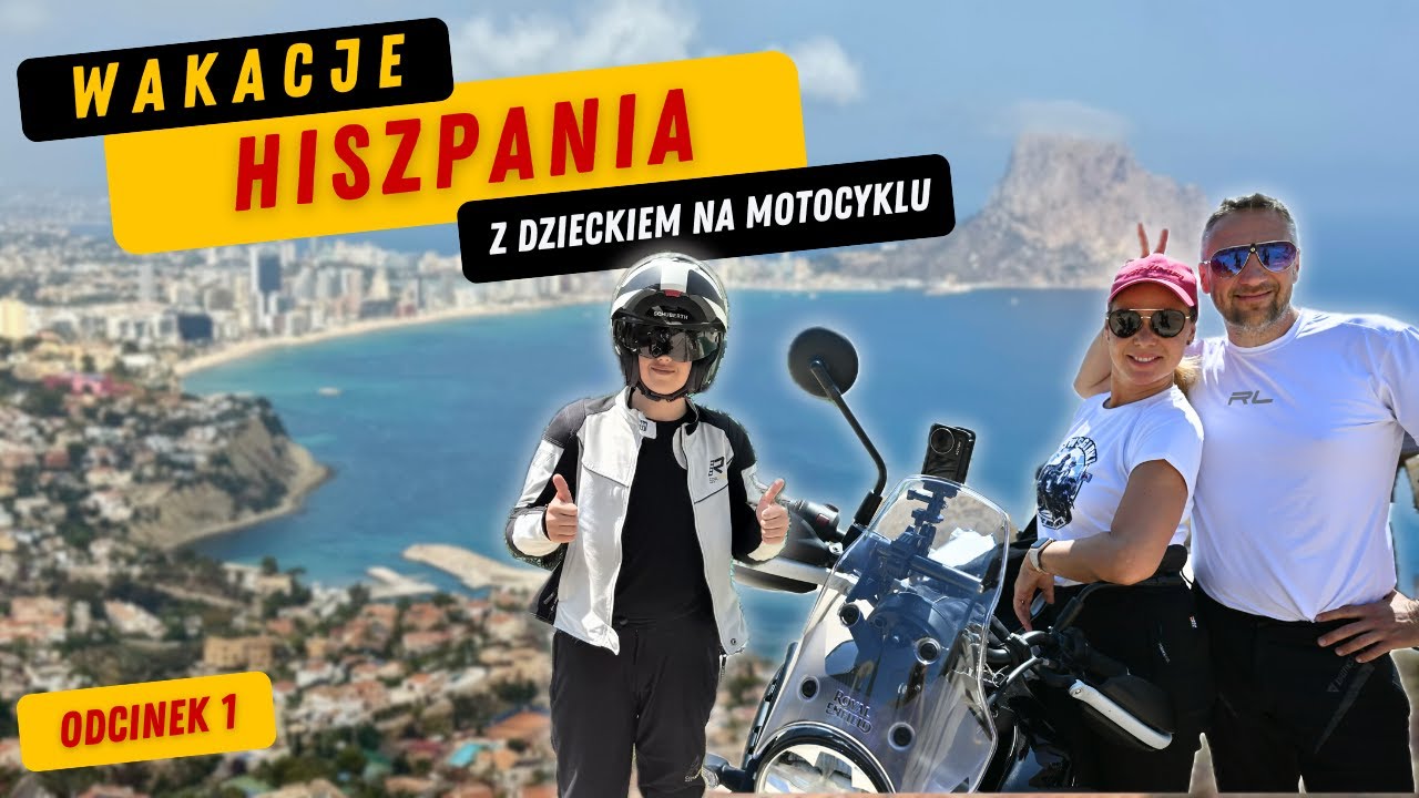 Hiszpania na motocyklu 🇪🇸 - Costa Blanca - wakacje z dzieckiem, plaża, basen i trasy motocyklowe - 1