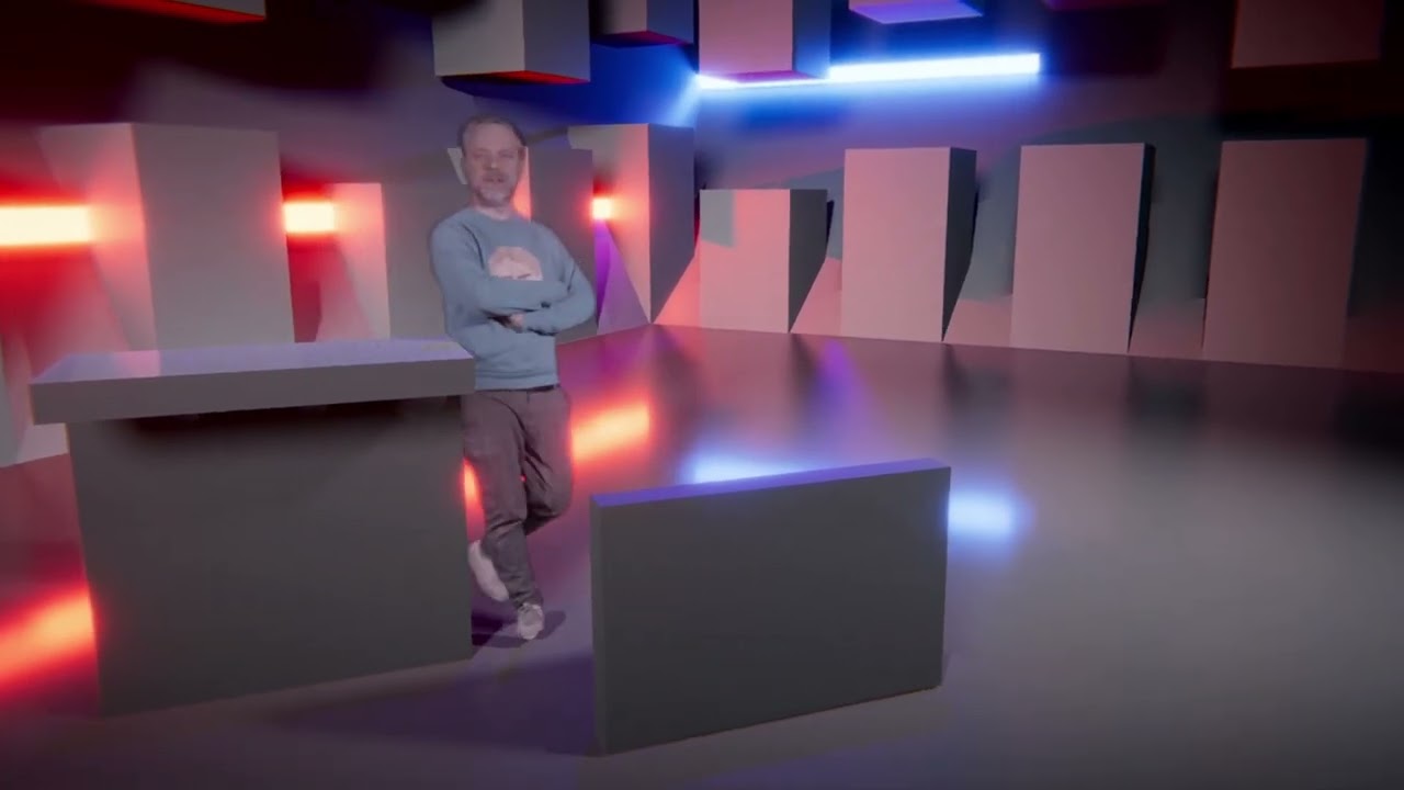 Chromakey Tracking in a  virtual studio