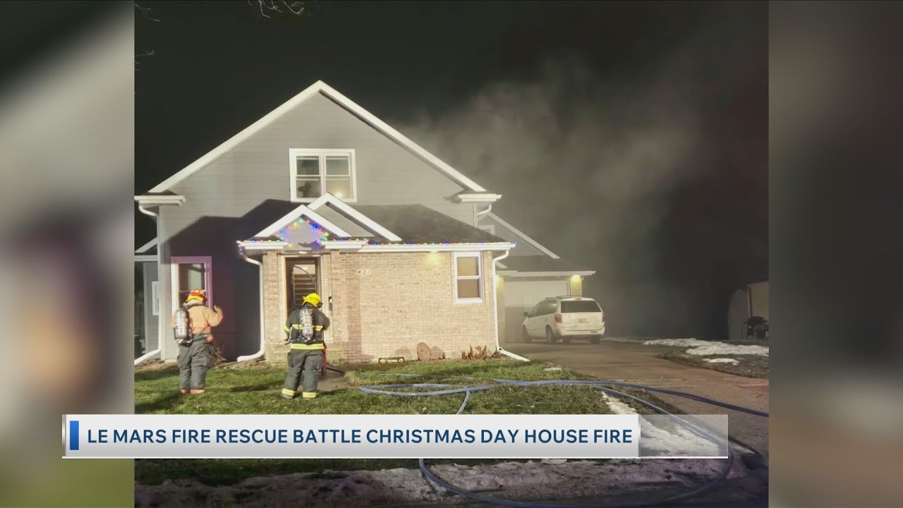 Le Mars Christmas Eve And Christmas Day House Fire