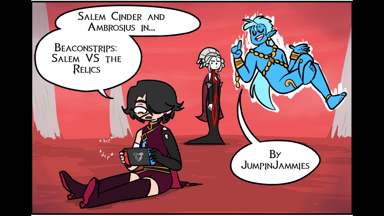 BeaconStrips:Salem Vs The Relics by JumpinJammies (RWBY Comic Dubs)
