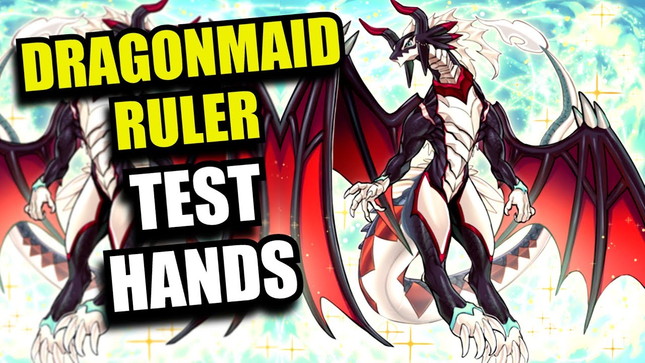 Тестовые наборы Yu-Gi-Oh! Dragonmaid Ruler — октябрь 2025 г.