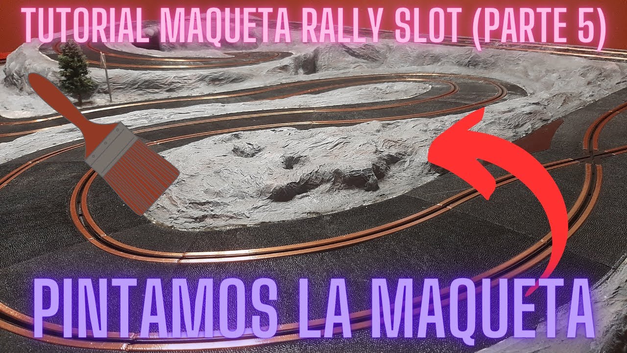 tutorial maqueta rally slot scalextric ninco paso a paso (parte 5).