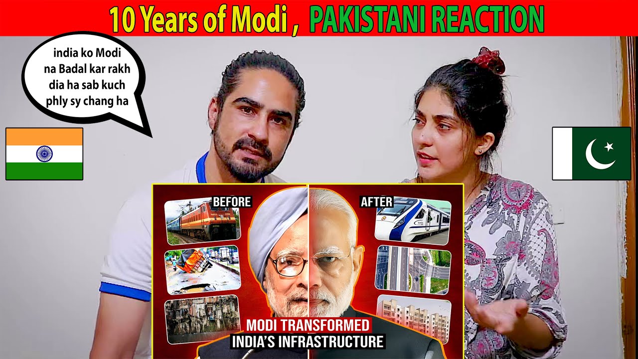 10 Years of Modi : The Incredible Transformation of India's Infrastructure | Pakistani Reaction