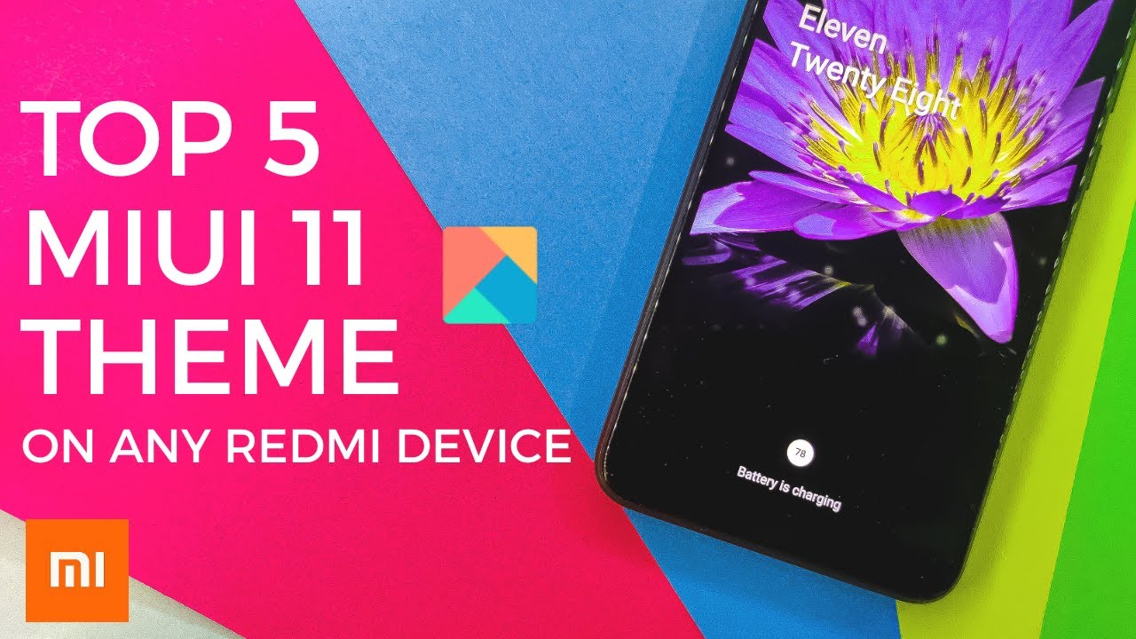 Miui 11 | Top 5 Miui Supported Theme For 2020 | Miui v11 Themes